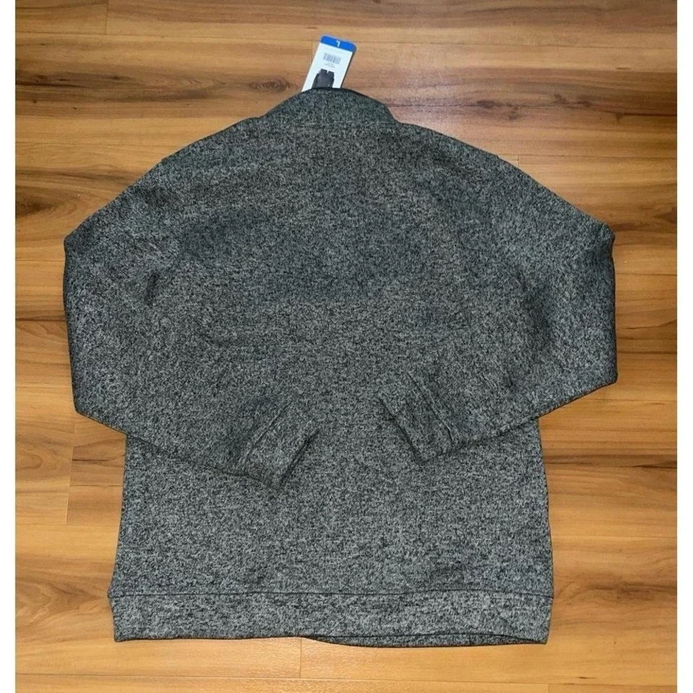 Mens‎ NWT Eddie Bauer Radiator Fleece Snap-Front Pullover Sweater Jacket